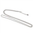 Metal Bead Chain for USB Flash Drive (Silver) 