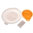 Microwave Potato Baker Potato Chip Baker Tool (White)