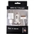 Mini 3-in-1 US Plug AC Adapter with Car Charger & USB Cable for iPhone /iPod (White) 