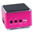 Mini Multifunctional Speaker with Radio & LED Flashlight & TF Card /USB Slot & 3.5 Audio Jack (Pink)