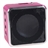 Mini Multifunctional Speaker with Radio & LED Flashlight & TF Card /USB Slot & 3.5 Audio Jack (Pink)
