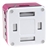 Mini Multifunctional Speaker with Radio & LED Flashlight & TF Card /USB Slot & 3.5 Audio Jack (Pink)