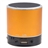 Mini Type Rechargeable Digital Media Speaker with FM Radio & TF/USB Slots & 3.5mm Audio Jack (Orange) 