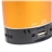 Mini Type Rechargeable Digital Media Speaker with FM Radio & TF/USB Slots & 3.5mm Audio Jack (Orange) 