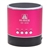 Mini Type Rechargeable Digital Media Speaker with FM Radio & TF/USB Slots & 3.5mm Audio Jack (Rose Red)