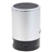 Mini Type Rechargeable Digital Media Speaker with FM Radio & TF/USB Slots & 3.5mm Audio Jack (Silver)