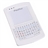 Mini Wireless Handheld Rechargeable PC Keyboard & Mouse Touchpad Remote Control (White)