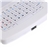 Mini Wireless Handheld Rechargeable PC Keyboard & Mouse Touchpad Remote Control (White)