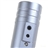 Multi Functional Bicycle LED Flashlight with Functions of LED Torch & MP3 Player & Speaker & Alarm (Silver)