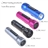 Multi Functional Bicycle LED Flashlight with Functions of LED Torch & MP3 Player & Speaker & Alarm (Silver)