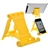 Multifunctional Folding Anti-skid Cellphone Holder with Adjustable Back Angle for iPhone iPad (Yellow)
