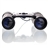 Panda 8x21 131M/1000M Non-slip Binocular Telescopes (Black)