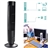 Portable USB Rechargeable Cooling Tower Fan for Home and Travel Use (Color BLACK)