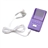 Rechargeable 1.8 Inch Screen 2G Mini MP3 Player with Earphone (Purple)