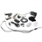 Rechargeable 2MP Video Camera Mini Camcorder Camera with 2GB Micro SD TF Card (Black)