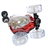  Rechargeable Remote Control Stunting Car Toy with Music and Bright Light (Red)