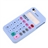 Silicone Case with Calculator Shape for iPhone 4 (Blue)