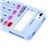 Silicone Case with Calculator Shape for iPhone 4 (Blue)