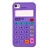 Silicone Case with Calculator Shape for iPhone 4 (Purple)