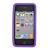 Silicone Case with Calculator Shape for iPhone 4 (Purple)
