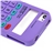 Silicone Case with Calculator Shape for iPhone 4 (Purple)