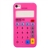  Silicone Case with Calculator Shape for iPhone 4 (Rose)