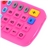  Silicone Case with Calculator Shape for iPhone 4 (Rose)