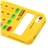 Silicone Case with Calculator Shape for iPhone 4 (Yellow)