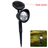  Solar 600mAh 3 LED Rotatable Lawn Light Flood Light Spotlight 