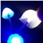 Solar Multi-Color LED Light with Mushroom Shape