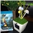 Solar Multi-Color LED Light with Mushroom Shape