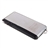 Solar Powered 1500mAh External Rechargeable Battery Pack with 4-LED Flashlight and Mobile Adapters
