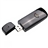 Solar /USB Powered 500mAh Emergent External Battery Mobile Charger Power Source with Card Reader LED Flashlight (Black)