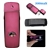 Solar /USB Powered 500mAh Emergent External Battery Mobile Charger Power Source with Card Reader LED Flashlight (Purple)