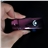 Solar /USB Powered 500mAh Emergent External Battery Mobile Charger Power Source with Card Reader LED Flashlight (Purple)