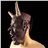 Spooky Latex Ox Demon King Mask for Parties /Costume Balls /Halloween /Bear Bar