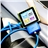 Stylish 40CM Dock Connected Silicone Neck Strap for iPod /iPhone (Yellow)