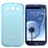 Stylish Baseus Silker Case Protective Back Cover with Stylus Pen & Screen Guard for Samsung Galaxy SIII /I9300 (Blue)