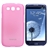 Stylish Baseus Silker Case Protective Back Cover with Stylus Pen & Screen Guard for Samsung Galaxy SIII /I9300 (Pink)