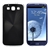 Stylish Spider Pattern Hard Metal Protective Back Case Cover for Samsung Galaxy SIII /I9300 (Black)