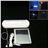 Super Bright 3 * 600mAh 5-LED White Light Solar Powered Wall Lamp Porch Light (White) 