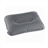 Super-thick Flocking Fabric Inflatable Pillow Portable Travel Pillow for Outdoor Activities (Grey)