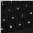 Toshiba L600/L600D/L630 Laptop Keyboard Skin Protector Film Cover (Black)