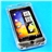Transparent Cell Phone Crystal Plastic Protective Cover for HTC G2/Desire Z