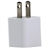 USB Home Wall Travel AC Charger Adapter for iPod iPhone (White)