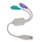 USB to PS2 Converter/USB to 2 PS2 Adapter