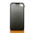 Up & Down Open Cowhide Leather Case Skin Cover for iPhone 4 (Brown)