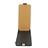 Up & Down Open Cowhide Leather Case Skin Cover for iPhone 4 (Brown)