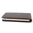 Up & Down Open Cowhide Leather Case Skin Cover for iPhone 4 (Brown)