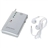 Wireless RF Bug Detector Anti-Spy Pinhole Camera (Silver)